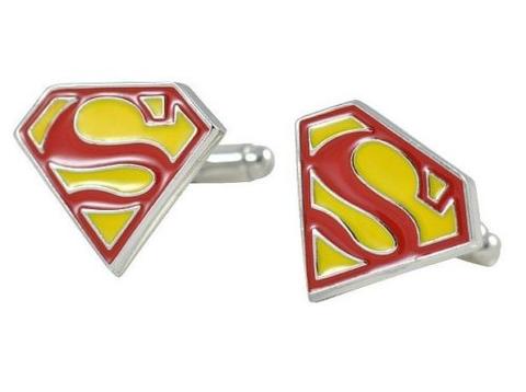 Manschettenknöpfe Superman Retro